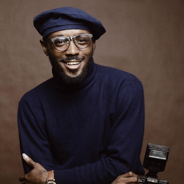 Portrait of Zephyr, group coordinator and fusion cooking expert